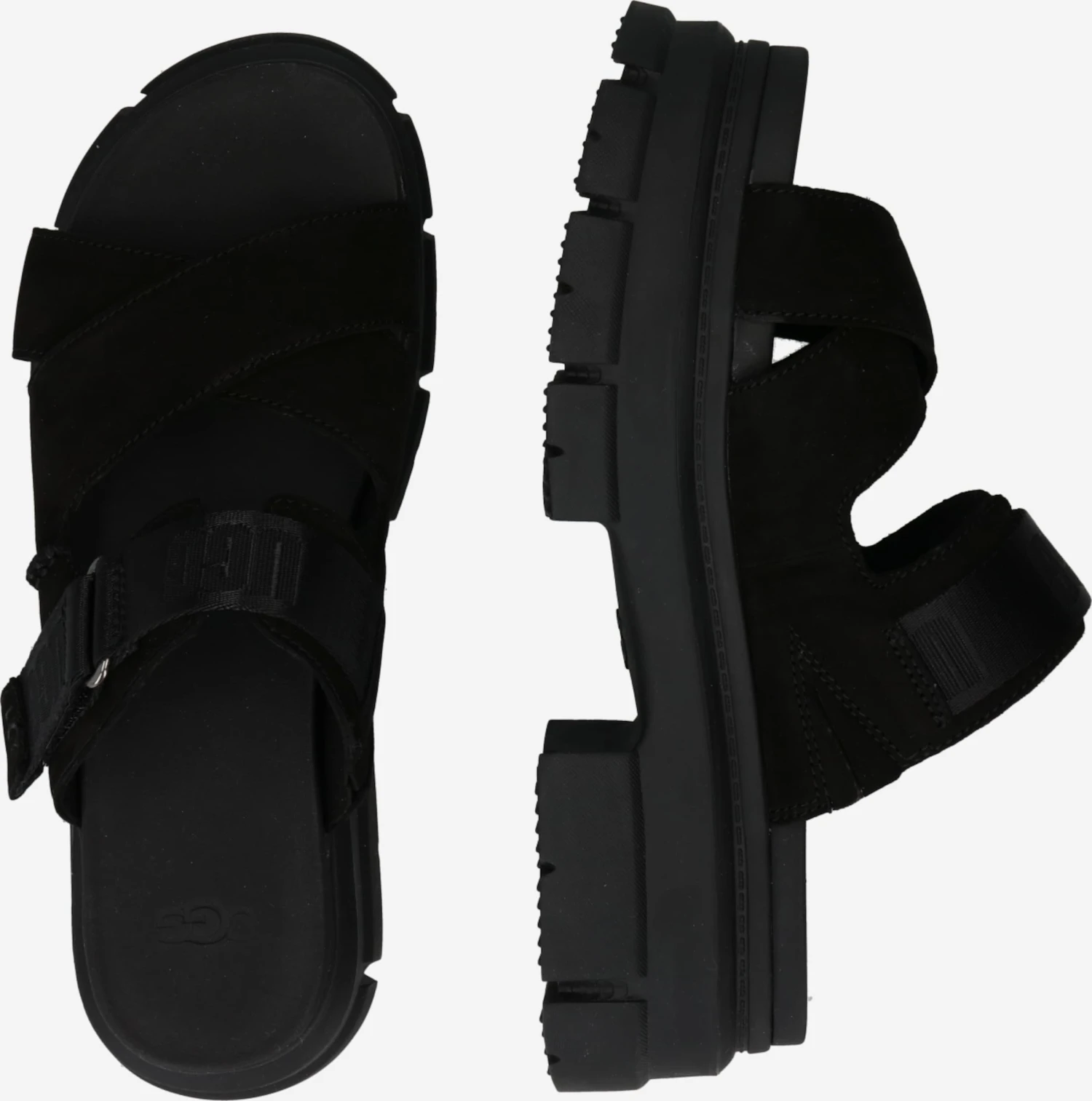 Ugg Sandalen Met Hak Muiltjes Ashton Dames Zwart - Afbeelding 2