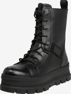 Ugg Enkellaarsjes Veterlaarsjes Sheena Dames Zwart