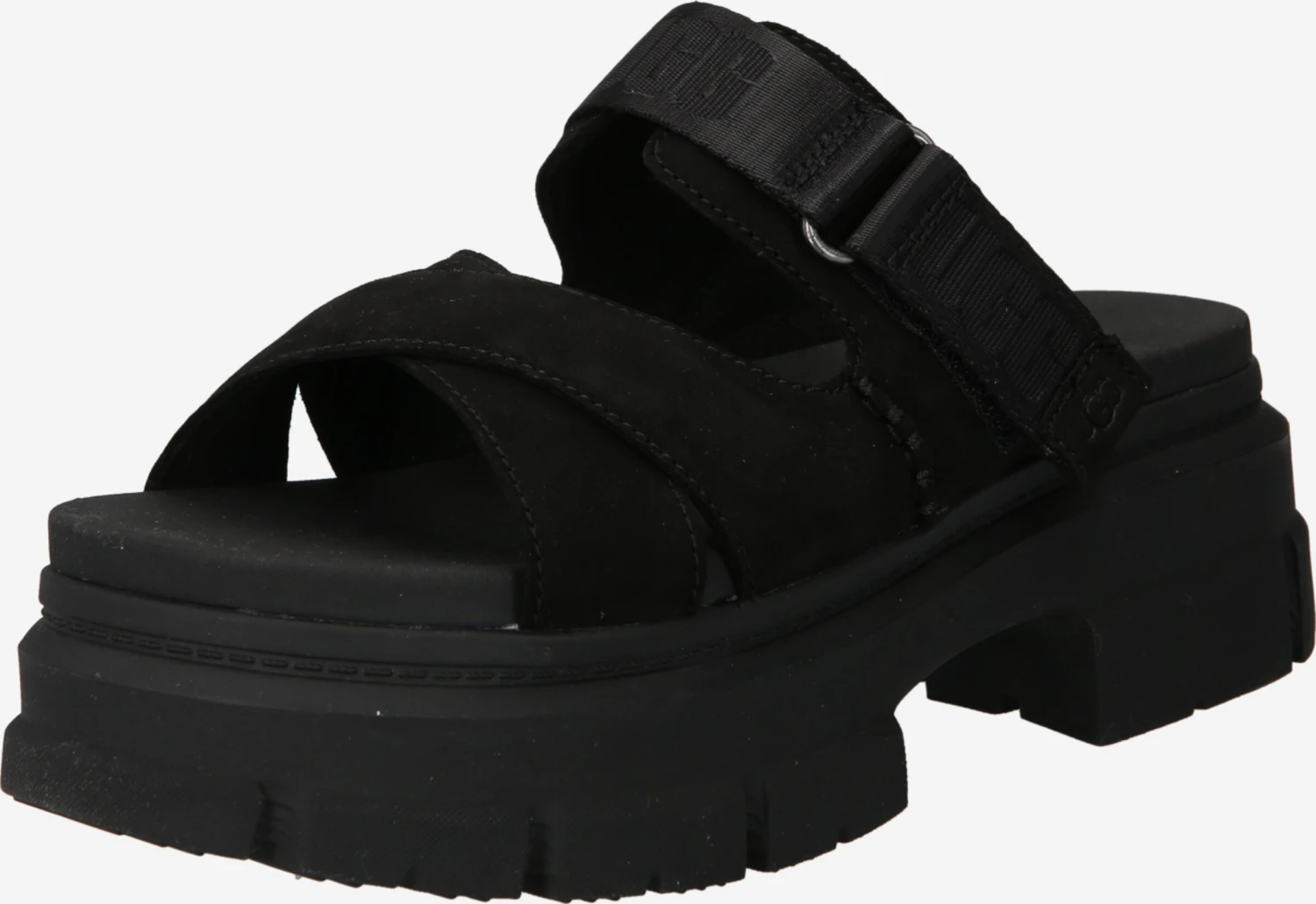 Ugg Sandalen Met Hak Muiltjes Ashton Dames Zwart