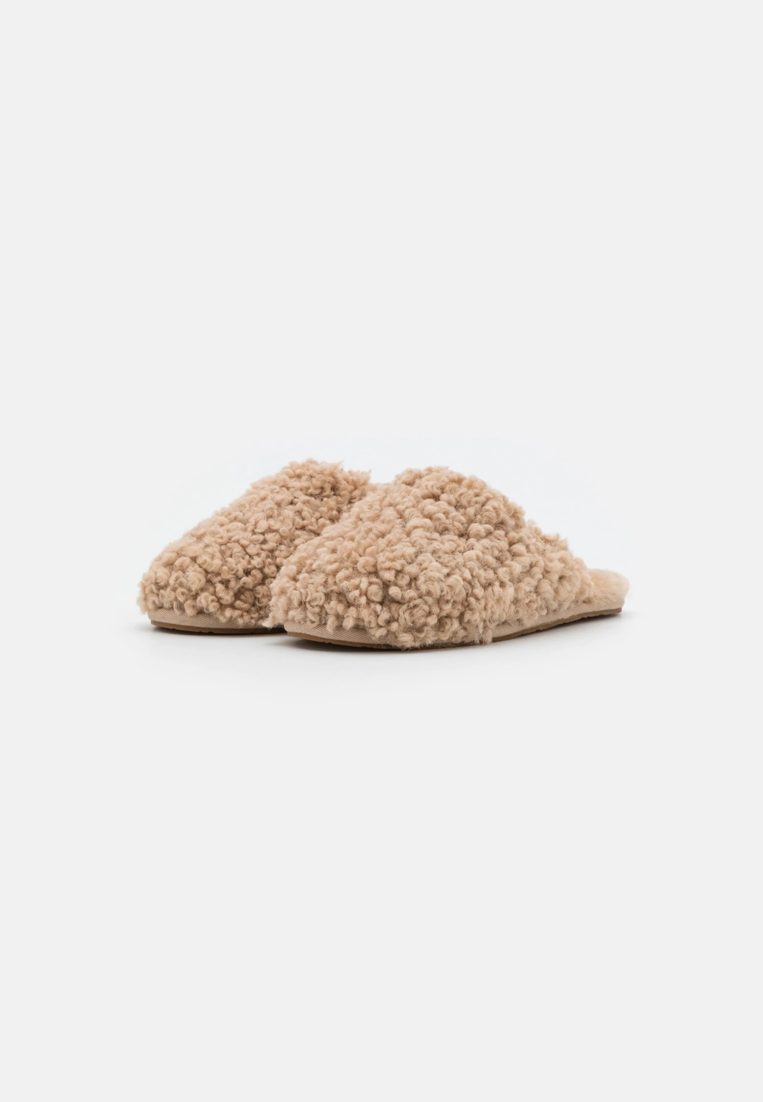 Ugg Maxi Curly Slide - Pantoffels - Sand - Afbeelding 3