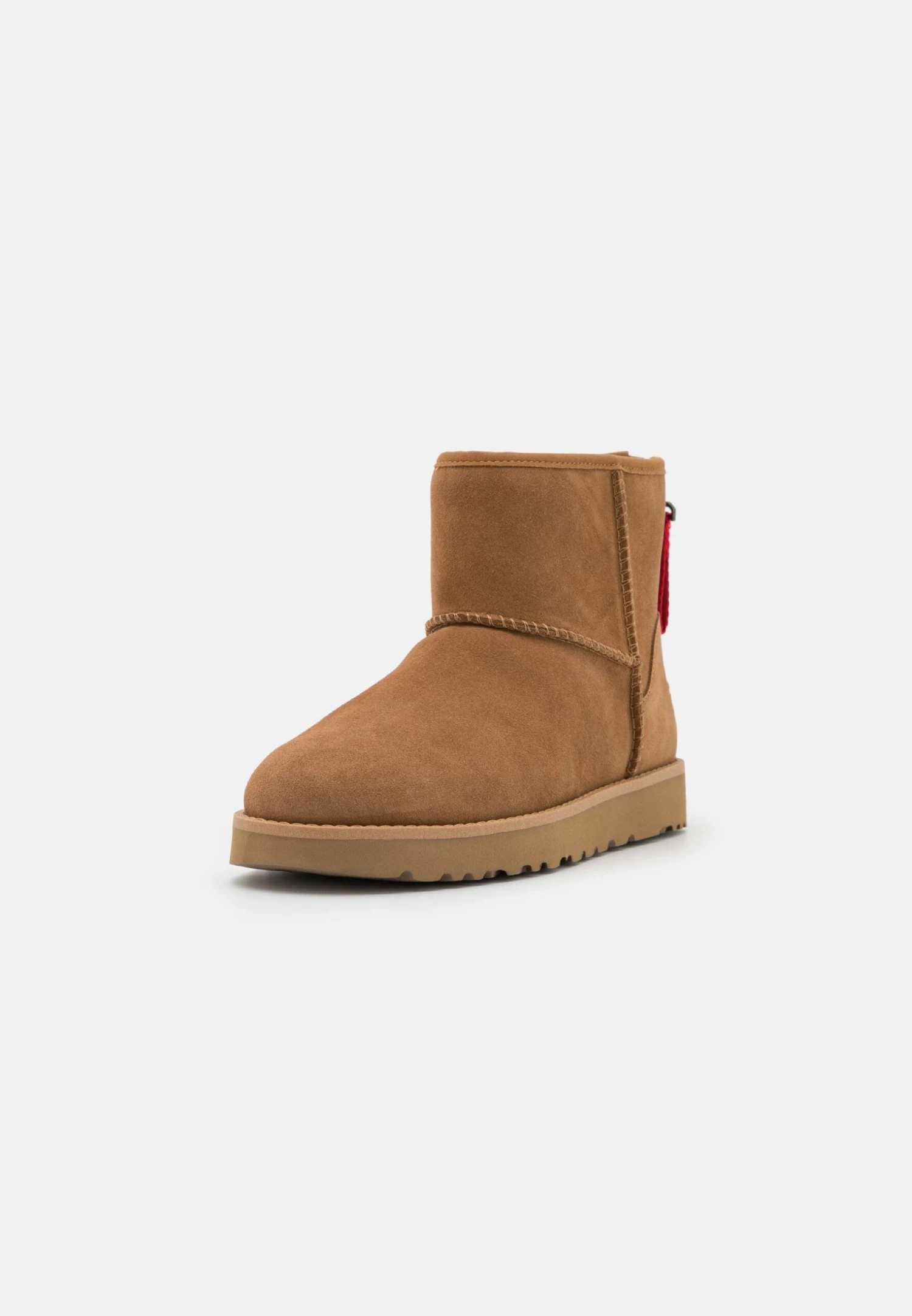 Ugg Classic Mini Logo Zip - Korte Laarzen - Chestnut - Afbeelding 3