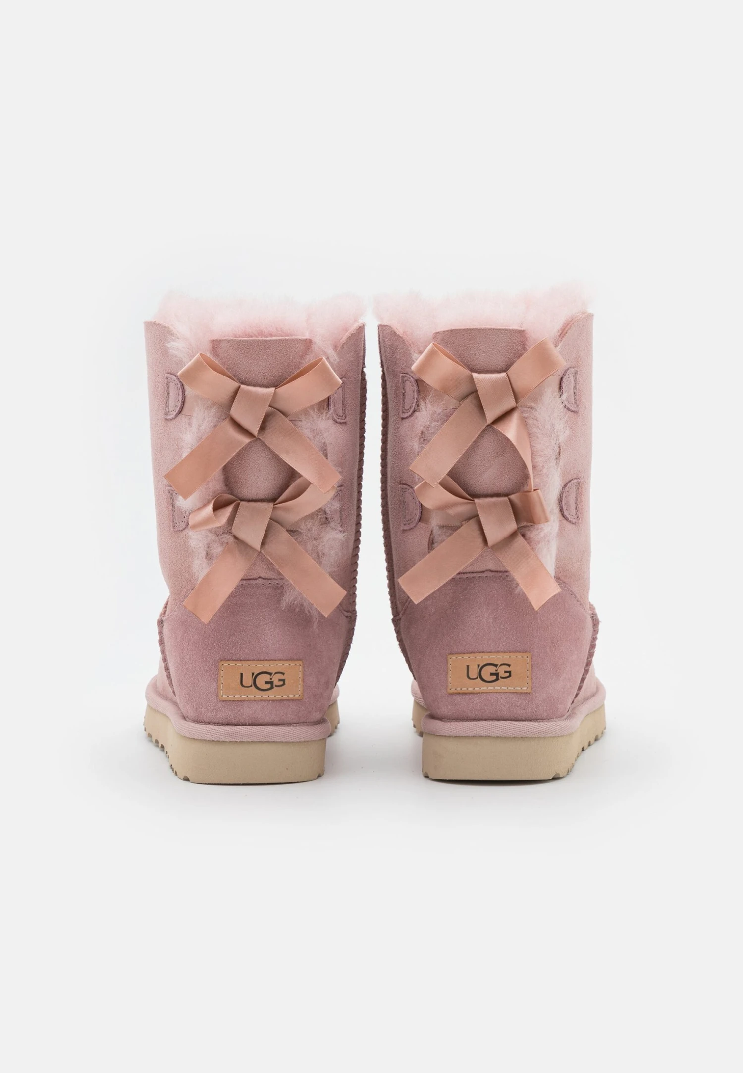 Ugg Bailey Bow - Korte Laarzen - Rose Grey - Afbeelding 4