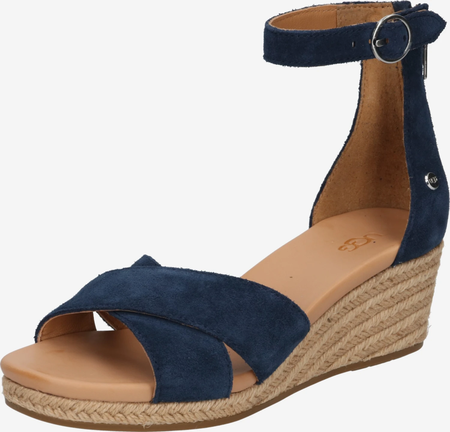Ugg Sandalen Met Hak Sandaal Eugenia Dames Navy