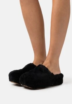 Ugg Fuzz Sugar - Muiltjes Met Hak - Black