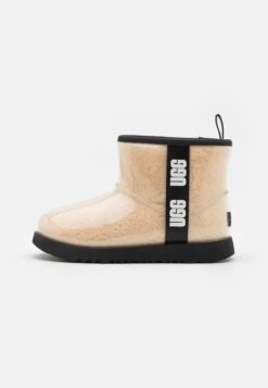 Ugg Classic Clear Mini Ii - Regenlaarzen - Natural/Black