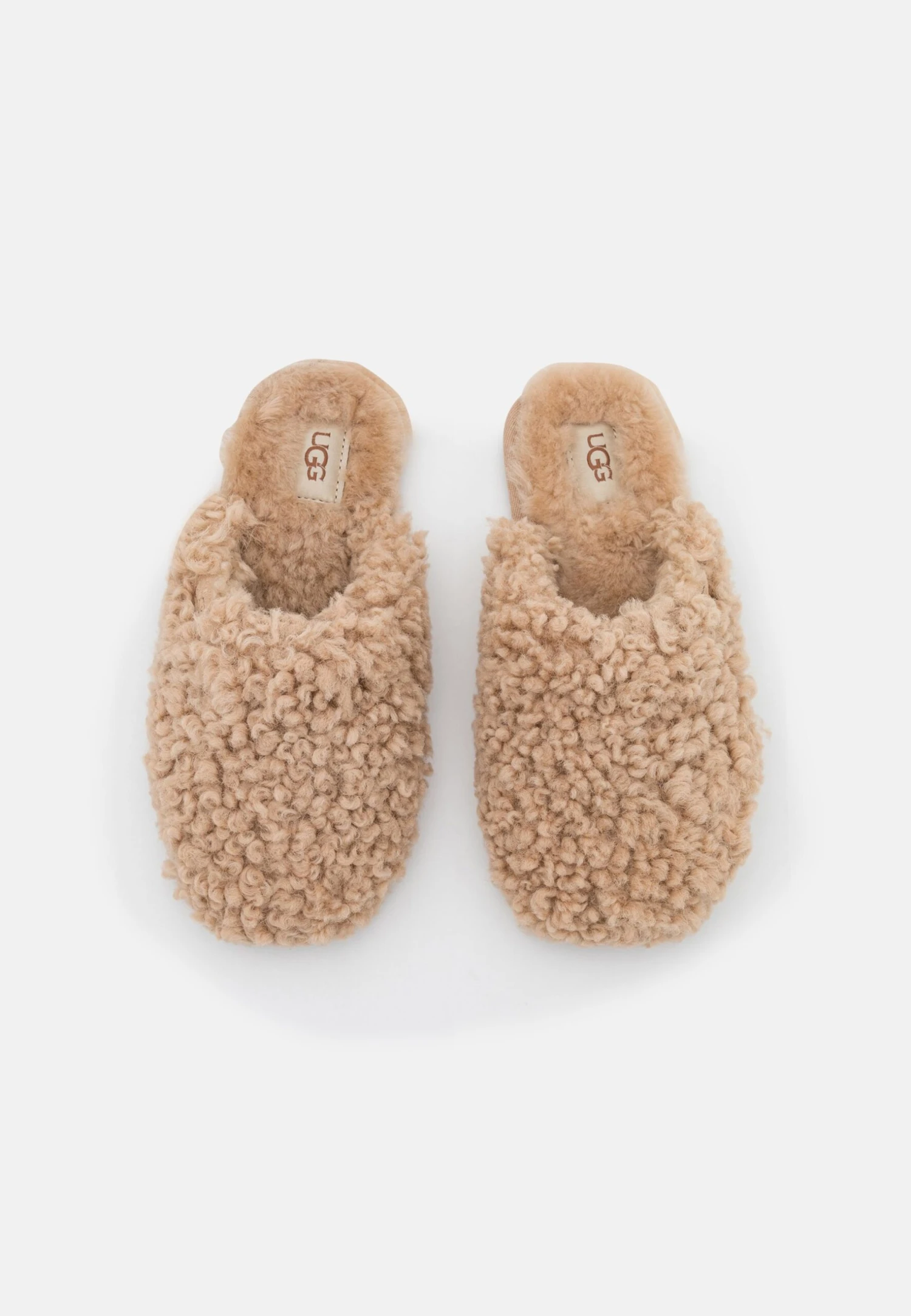 Ugg Maxi Curly Slide - Pantoffels - Sand - Afbeelding 6
