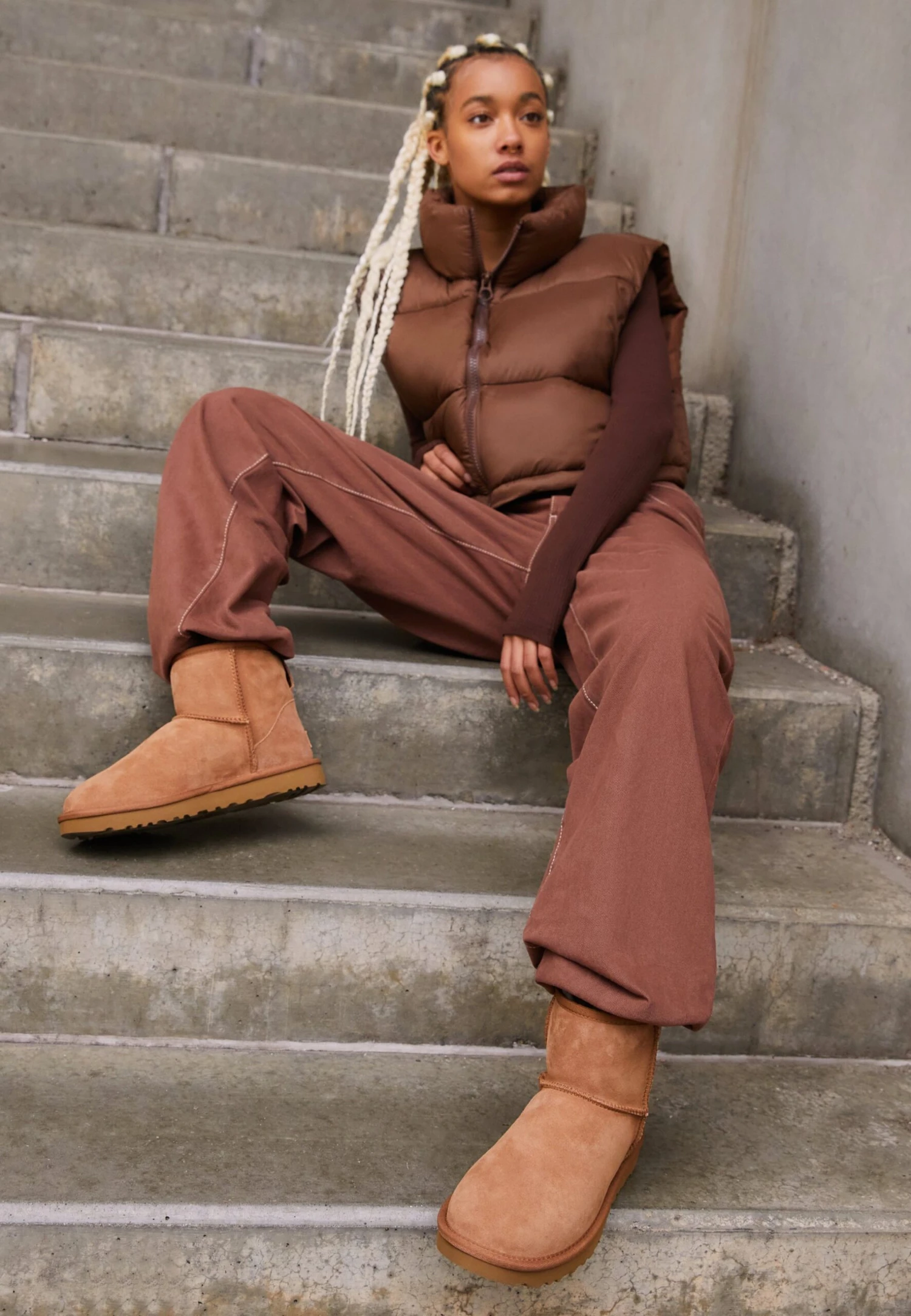 Ugg Classic Mini - Korte Laarzen - Chestnut